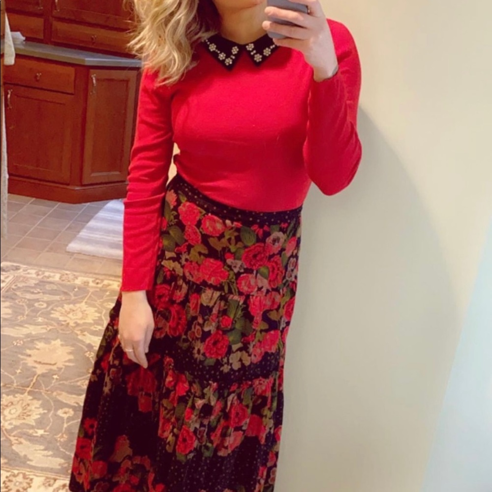 Anthropologie High-waisted Skirt